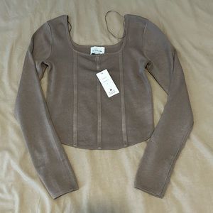 NWT Corset Style Top🤎
